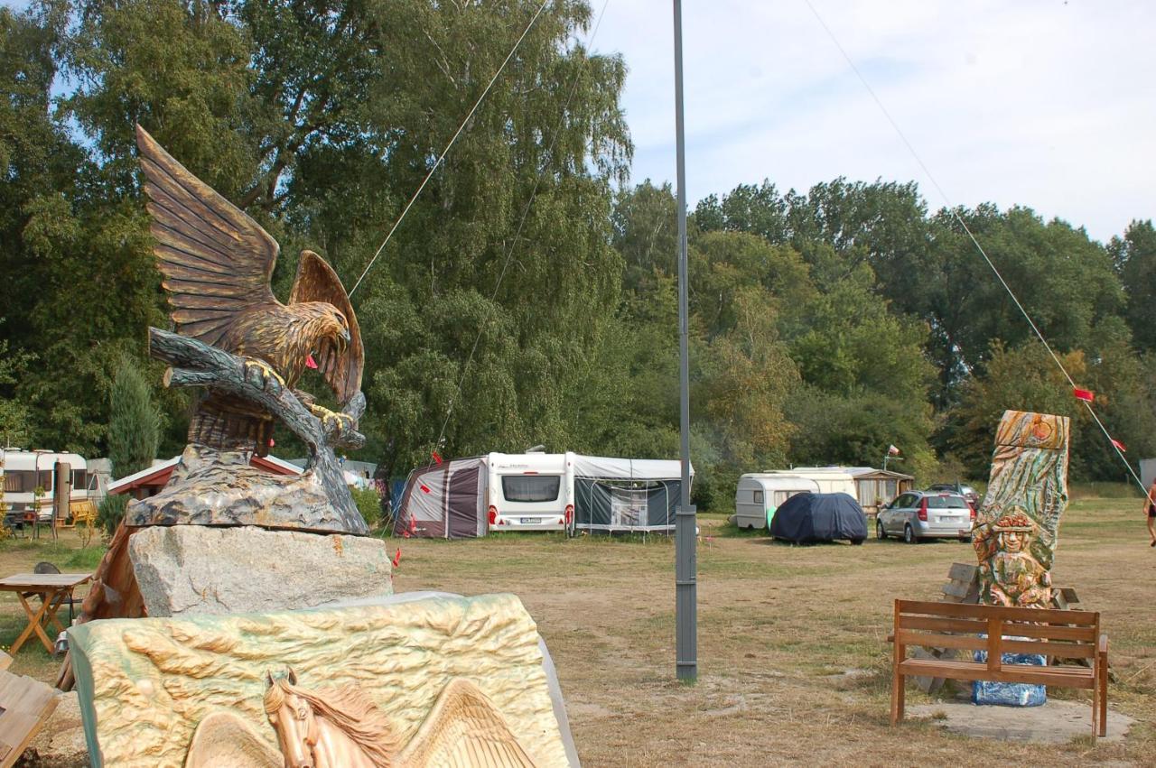 Camping Rogowo Mrzezyno Bagian luar foto